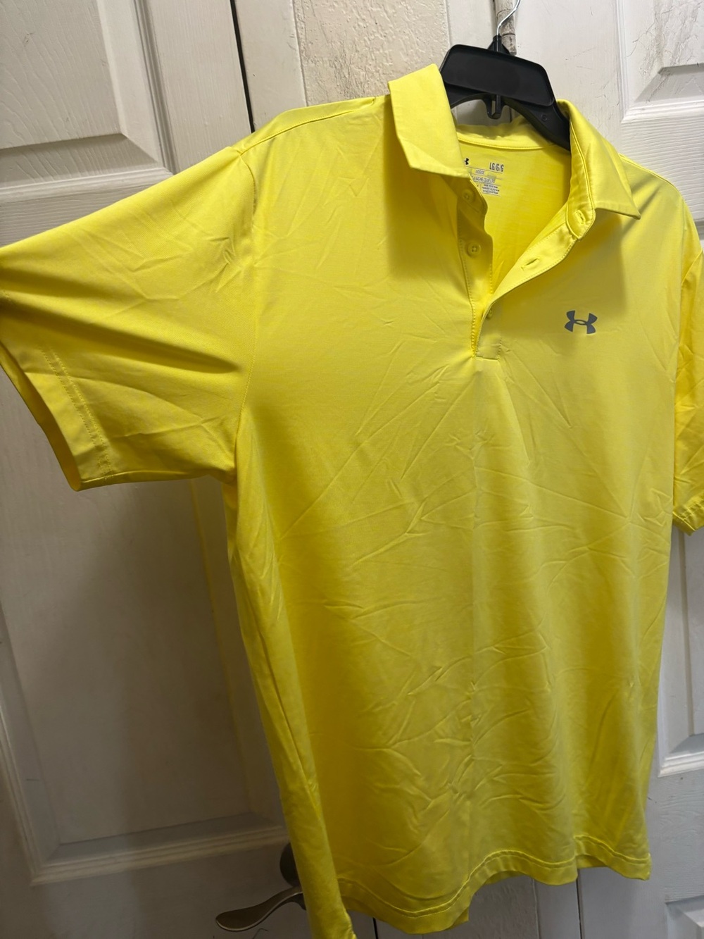 Under Armour Men's Yellow Performance Polo